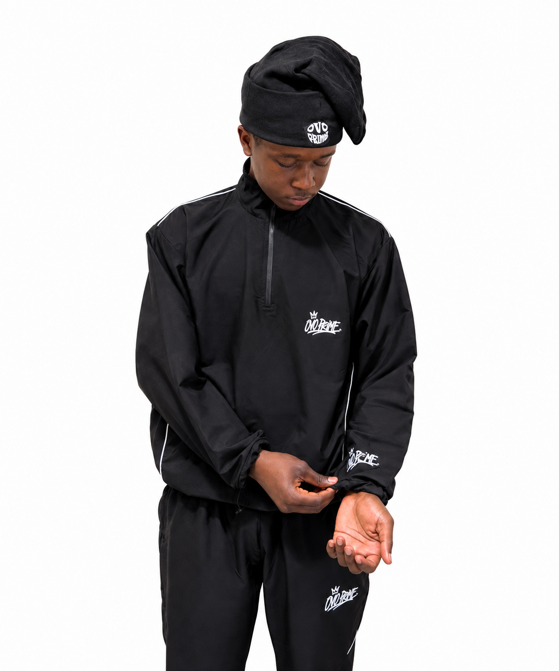 OVO PRIME Quarter-Zip Tracksuit - Black