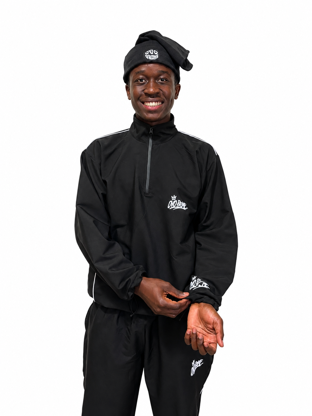 OVO PRIME Quarter-Zip Tracksuit - Black