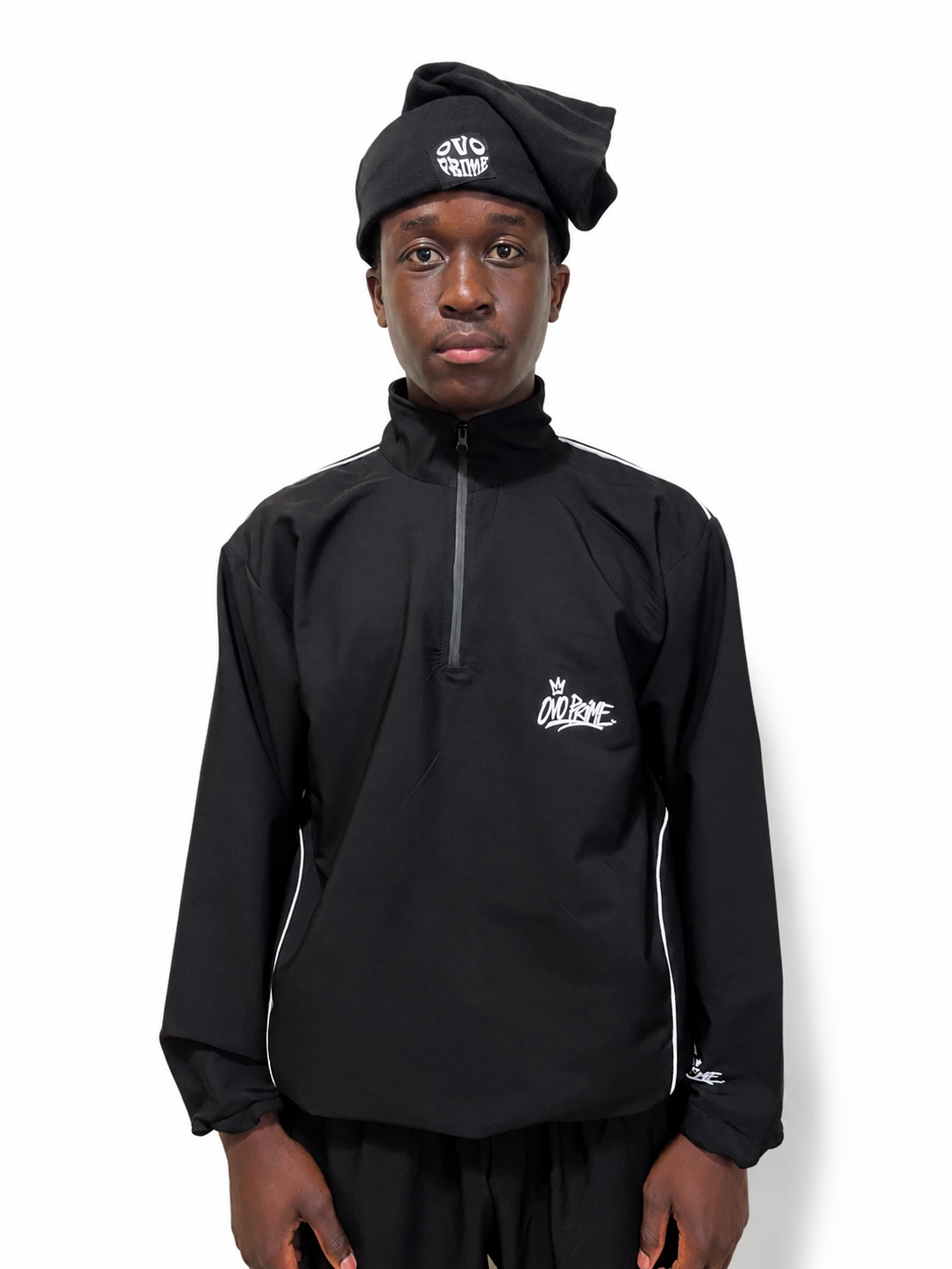 OVO PRIME Quarter-Zip Tracksuit - Black