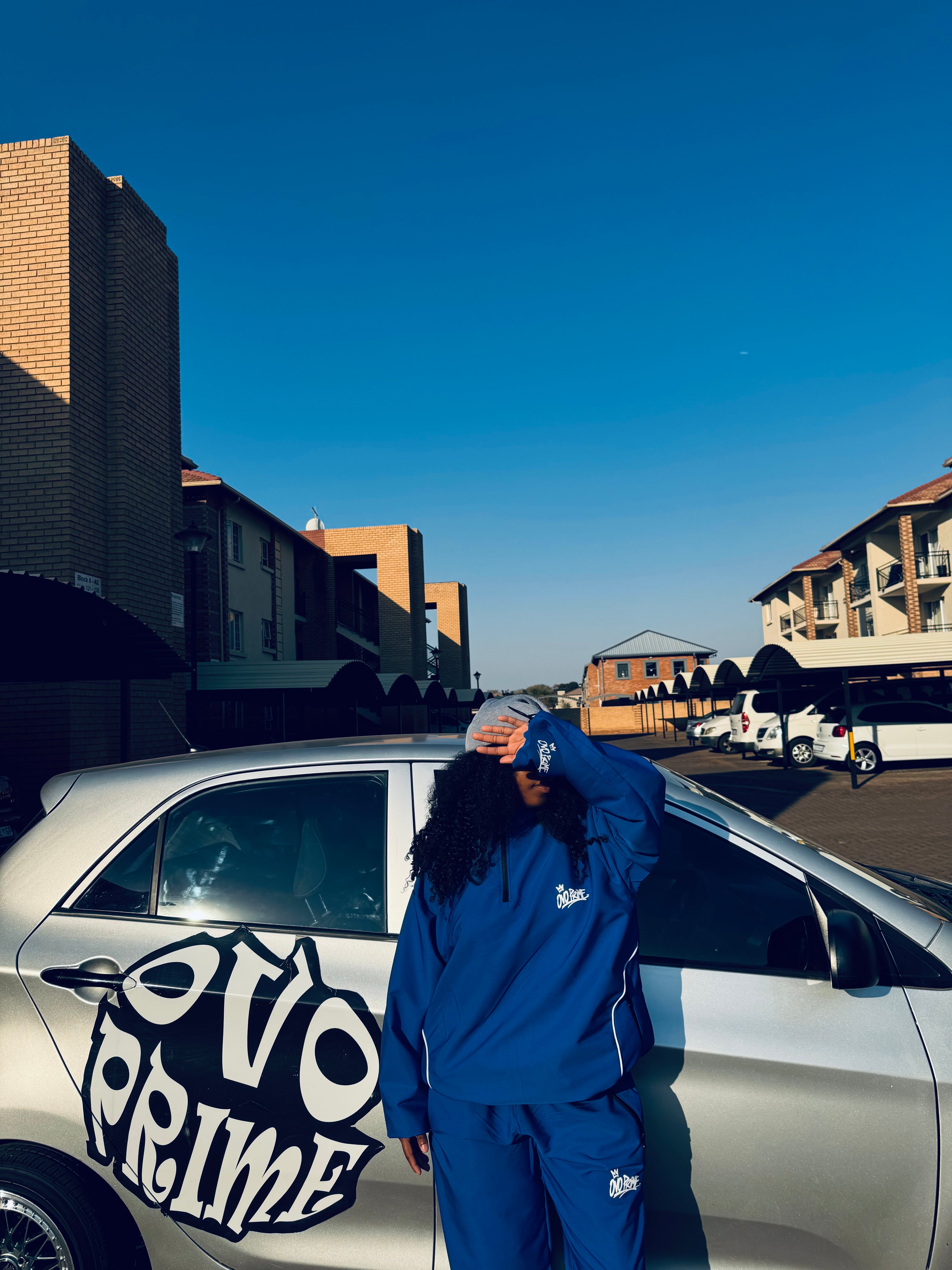 OVO PRIME Quarter-Zip Tracksuit – Royal Blue